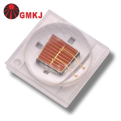 1w 3W Vatt Qizil 660nm LED chip SMD 3535 Dome Lens