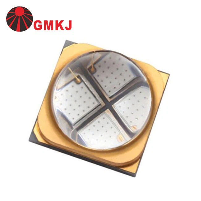 High Quality 6868 UVA 370-380nm 60 Degree Quartz Glass Lens Smd Led Chips